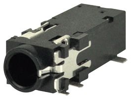SAME SKY SJ-43516-SMT-TR-PI PHONE AUDIO CONN, R/A STEREO JACK, 6P