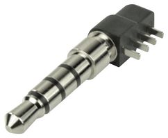 SAME SKY SP-3541 CONNECTOR, R/A STEREO PLUG, 1P, 3.5MM ROHS COMPLIANT: YES