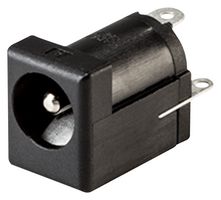 SAME SKY PJ-044A DC PWR CONN, JACK, 2MM, 2.5A, 24VDC, TH