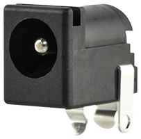 SAME SKY PJ-202BH DC POWER JACK, R/A, 2.5MM, 5A/24VDC, THT