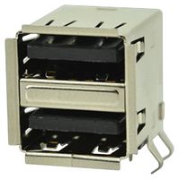SAME SKY UJ2-ADH-1-TH USB STACKED CONN, R/A, 2.0 TYPE A, 4POS ROHS COMPLIANT: YES