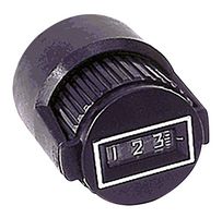 ETI SYSTEMS DC27L-1/4 TURN COUNTING DIAL, BLACK FINISH