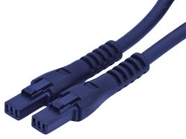 JST / JAPAN SOLDERLESS TERMINALS A03RJWPF03RJWPF22KJ457OM CABLE ASSY, 3POS, WTB RCPT-RCPT, 457.2MM