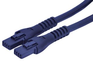 JST / JAPAN SOLDERLESS TERMINALS A04RJWPF04RJWPF22KJ457OM CABLE ASSY, 4POS, WTB RCPT-RCPT, 457.2MM