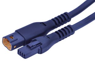 JST / JAPAN SOLDERLESS TERMINALS A04TJWPF04RJWPF22KJ457OM CABLE ASSY, 4POS, WTB PLUG-RCPT, 457.2MM