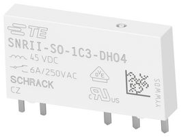 SCHRACK - TE CONNECTIVITY 1558942-1 RELEVADOR DE POTENCIA, SPDT, 4.5VDC