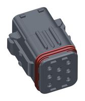 AMPHENOL INDUSTRIAL USCM008-005 8-WAY PLUG