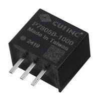 CUI P7805B-1000 DC-DC CONVERTER, 5V, 1A ROHS COMPLIANT: YES