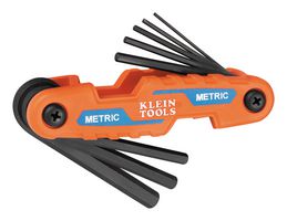 KLEIN TOOLS 70540M HEX KEY SET, COMPACT, 8 PIECE