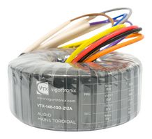 VIGORTRONIX VTX-146-100-215A XFMR, TOROIDAL, 100W, CHASSIS