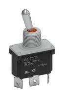 WURTH ELEKTRONIK 472221010140 TOGGLE SWITCH, SPDT, ON-ON, SCREW, PNL