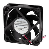 SAME SKY CFM-5015BG-045-234-20 DC FAN, 10.46CFM, 23.43DBA, 5VDC