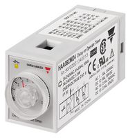 CARLO GAVAZZI HAA14QM24 ANALOGUE TIMER, 0.1S-100H, 4PDT, PLUG IN