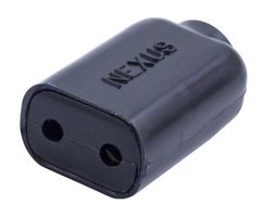 AMPHENOL NEXUS MJ-101 AUDIO CONN, MICROPHONE JACK, 2POS, NYLON