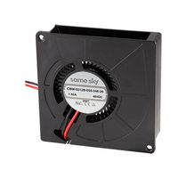 SAME SKY CBM-5512B-050-346-20 DC FAN, 4.57CFM, 34.6DBA, 5VDC ROHS COMPLIANT: YES