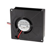 SAME SKY CBM-5512C-050-346 DC FAN, 4.57CFM, 34.6DBA, 5VDC ROHS COMPLIANT: YES