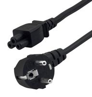 PWR CORD, CEE 7/7-IEC 60320-C5, BLK, 6'
