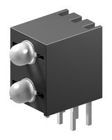 KINGBRIGHT L-130WCP/2EYW CKT BOARD IND, RED/YEL, 24/20MCD, T-1 ROHS COMPLIANT: YES