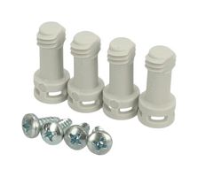 FIBOX MBS LH SCREW SET GREY