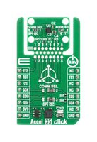 MIKROELEKTRONIKA MIKROE-6828 ADD-ON BOARD, 3-AXIS MEMS ACCELEROMETER