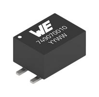 WURTH ELEKTRONIK 749070010 XFMR, 10/100 BASE-T POE, 2.2MH ROHS COMPLIANT: YES