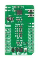 MIKROELEKTRONIKA MIKROE-6855 ADD-ON BOARD, CMOS REAL TIME CLOCK
