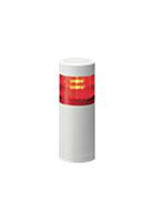 PATLITE LR5-102WINW-R SIGNAL TOWER, RED, 1TIER, 24V