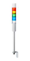 PATLITE LR5-502LIBW-RYGBC SIGNAL TOWER, BLU/GRN/RED/WHT/YELL, 24V