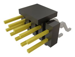 SAMTEC TSM-105-01-L-DH-A-P-TR PIN HDR, R/A, 10POS, 2ROW, 2.54MM, SMT