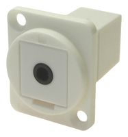 MULTICOMP PRO MP-CP30264W ADAPTER, 3.5MM 4P AUDIO JACK-JACK, WHT