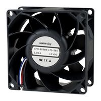 SAME SKY CFM-8032B-150-487-20 DC AXIAL FAN, 59.9CFM, 5.76W, 12V