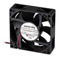 SAME SKY CFM-8025BG68-440-383-20 DC AXIAL FAN, 42.32CFM, 2.88W, 48V
