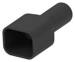 TE CONNECTIVITY DT8P-BT-BK BOOT, 8POS RCPT CONN, BLACK, 180DEG