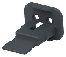 TE CONNECTIVITY W2SB-P012 WEDGELOCK, 2POS PLUG CONN, BLACK, PBT