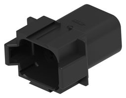 TE CONNECTIVITY DT04-08PB AUTOMOTIVE CONN, PLUG/RCPT, 8P, 13A/250V