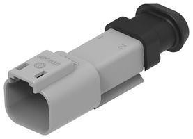 TE CONNECTIVITY DT04-2P-CE04 AUTOMOTIVE CONN, PLUG/RCPT, 2P, 13A/250V