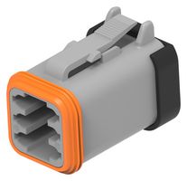 TE CONNECTIVITY DT06-6S-CE01 AUTOMOTIVE CONN, PLUG/RCPT, 6P, 13A/250V
