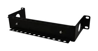 TUK FFDIN10 DIN RAIL PANEL, STEEL, BLK, 254MM 44.2MM