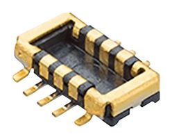 MOLEX 505070-0822 MEZZANINE CONN, PLUG, 8POS, 2ROW, 0.35MM