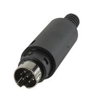 SAME SKY MD-80 MINI DIN CONN, PLUG, 8POS, CABLE
