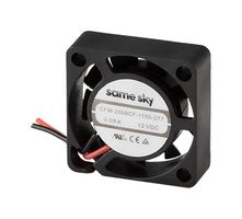 SAME SKY CFM-2010CF-1170-292-20 DC AXIAL FAN, 1.56CFM, 0.08A, 0.96W