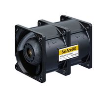 SANYO DENKI 9CRLB0612P0G001 DC FAN, 84.8CFM, 75DBA, 12VDC