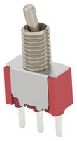 TE CONNECTIVITY - ALCOSWITCH DMTS1T1B4TPVS05 TOGGLE SWITCH, SPDT, 3A/120VAC, PANEL/TH