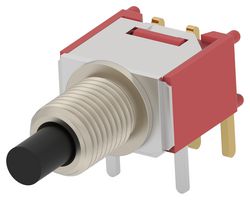 ALCOSWITCH - TE CONNECTIVITY DMPS2P2B3TPRG05 PB SWITCH, SPDT, 20V, PANEL/TH ROHS COMPLIANT: YES