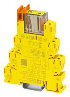PHOENIX CONTACT 1480226 COUPLING RELAY, DPDT-CO, 24VDC/4A, SCREW ROHS COMPLIANT: YES