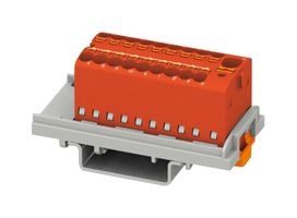 PHOENIX CONTACT 1047456 DISTRIBUTION BLOCK, 19 POLE, 17.5A, 500V