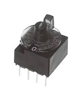 NIDEC COMPONENTS S-1211A SWITCH, HEXADECIMAL, 16POS, 0.1A/5VDC ROHS COMPLIANT: YES