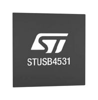 STMICROELECTRONICS STUSB4531BJR USB TYPE-C PD CTRL, -40 TO 105DEG C