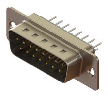 MH CONNECTORS MHDD-15MNS-A1 D-SUB CONN, PLUG, DA, 15POS, SOLDER