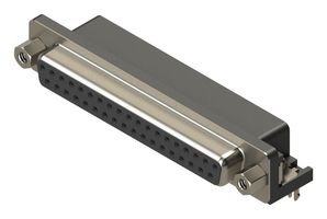 MH CONNECTORS MHDR-37FNS-B1 D-SUB CONN, R/A RCPT, DC, 37POS, SOLDER